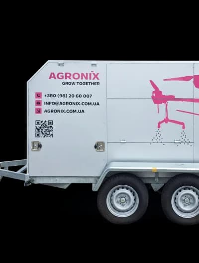 Причеп AGRONIX з вузлом змішування